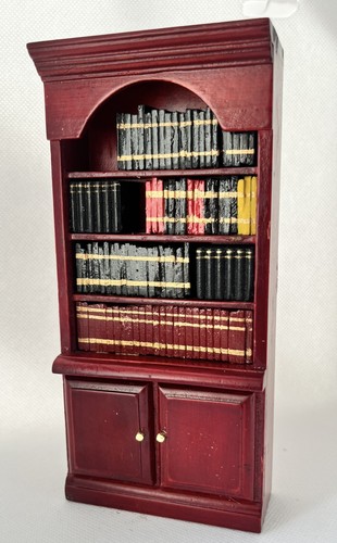 Dolls house furniture - house, bookcase