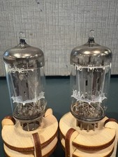 Match Pair 4% Telefunken Ecc83 12ax7 LongSmoothPlate Tubes TV7&Maxi Test ANOS 🎸
