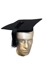 Vintage Ede & Ravenscroft London Black Mortar Board Graduation Hat Size 6 7/8