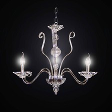 Transparent Crystal Chandelier