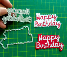 Happy Birthday Metal Cutting