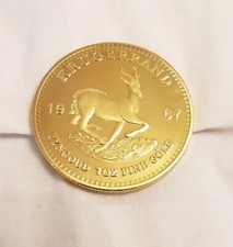 1967-2020 Gold Plated 1oz 24K