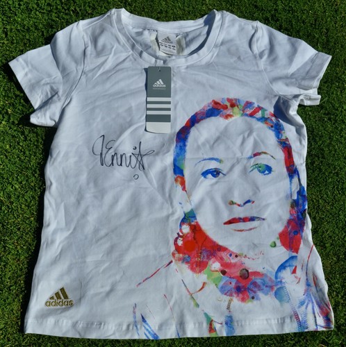 Adidas portrait shirt - portrait, signed