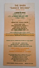 1989 Rave Flyer, The Barn, Dance Wicked