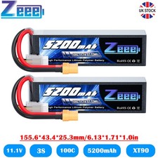 2x Zeee 11.1V 3S Lipo Battery