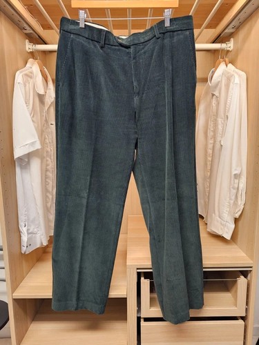 Mens green corduroy - m&s,