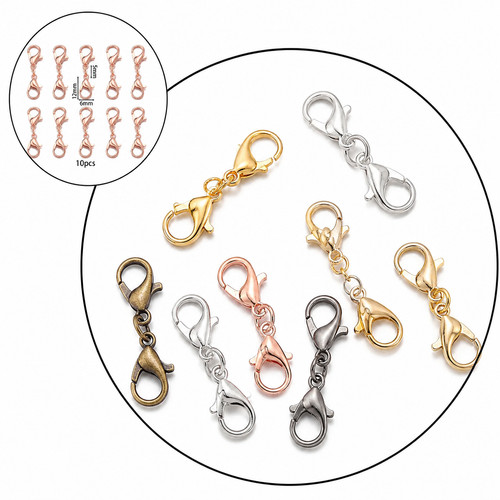 Double lobster clasp - double,