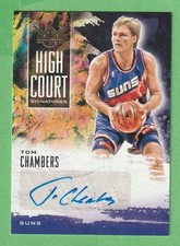 Tom Chambers - 2019/20 Panini Court Kings High Court Signatures /179 Auto