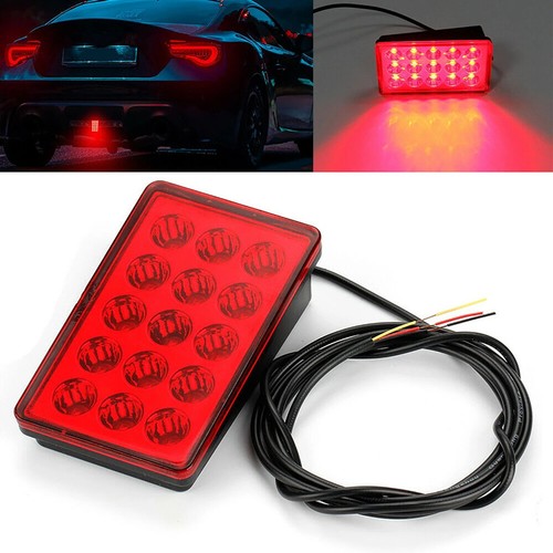 Universal rear spoiler 15led - rear,