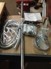 Swirl Storm Shower Kit Modern Chrome