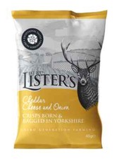 Lister's Crisps Cheddar Cheese