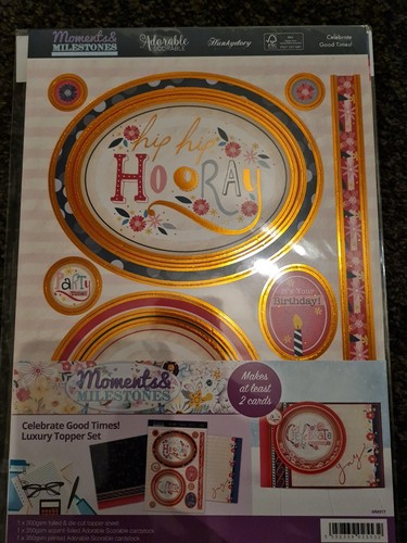 Hunkydory moments milestones - hunkydory, &