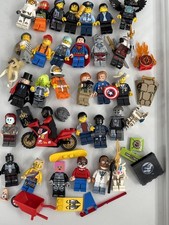 ?Lego 30 MiniFigure Spare Parts Bundle + Accessories Some parts incorrect 