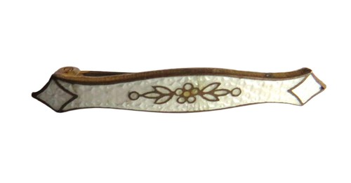 Small antique white enamel - antique,