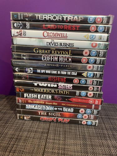 Dvd bundle x16 horror - dvd, suspense