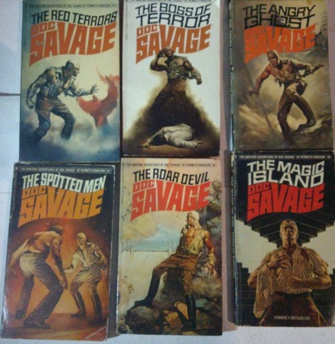 Doc savage bantam paperback - savage,