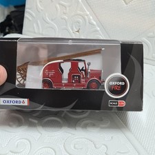 Oxford diecast fire 1:76 Canterbury fire engine brigade Leyland Cub FK7 Boxed