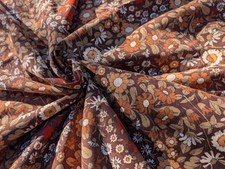 Vintage Fabric Large Floral