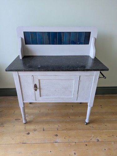 Victorian washstand marble - victorian,