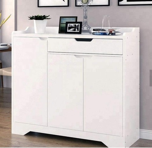 White shoe storage cabinet - white,