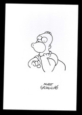 Matt Groening hand drawn &