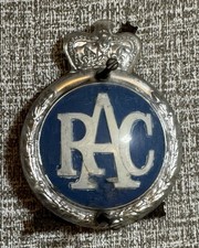 Vintage RAC Badge - c1980s -