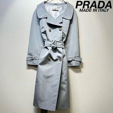 PRADA Silk belted A-line