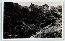 POSTCARD SHORE BAPTIST CHAPEL  TODMORDEN - PLAIN BACK RPPC - STEPS TO CHAPEL