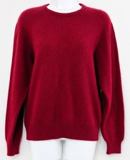 Vintage Red Angora Lambswool