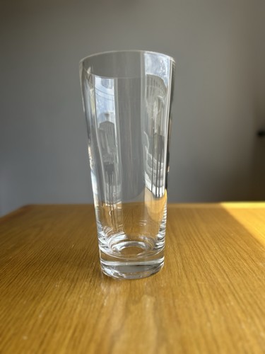 Heavy clear glass cylinder - clear,