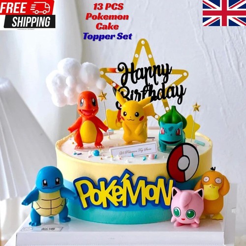 Pcs set pokemon cake - 13,