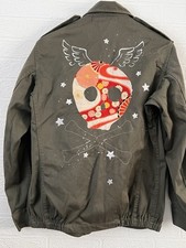 Vintage Vortex Military Jacket