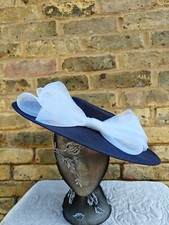 navy blue white large