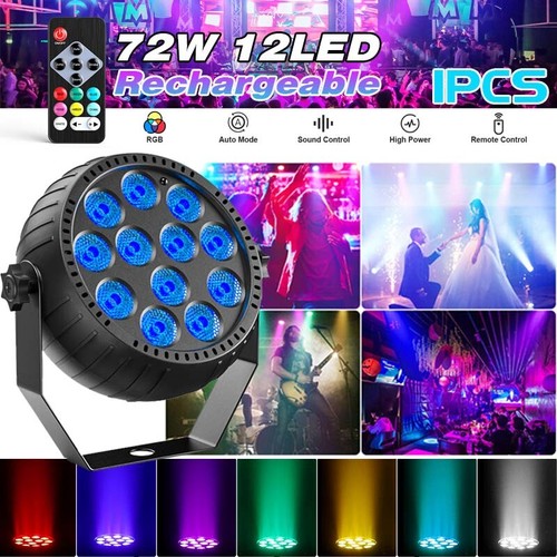 Rechargeable stage light 12led - rechargeable,