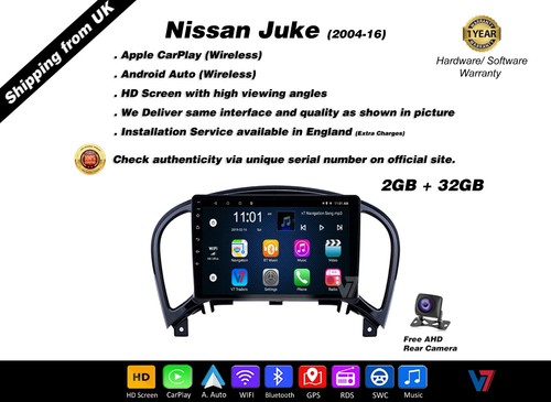 Nissan juke 2004 - 2004-16, android