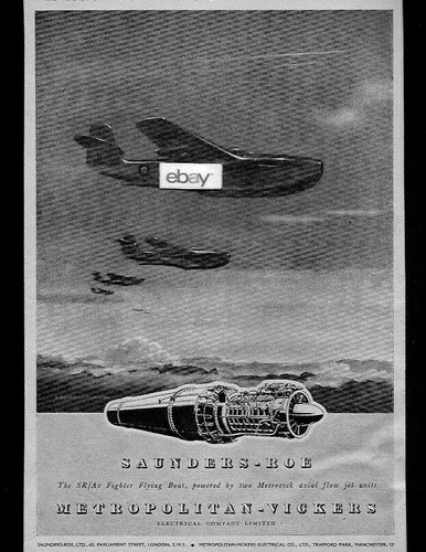 Saunders roe ltd 1947 - &,