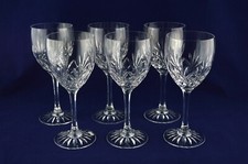 Edinburgh Crystal - TAY - x6 Wine Glasses – 17.3cms (6-7/8″) Tall – Signed 1st's