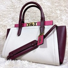 Coach Troop Tote 16 Chalk