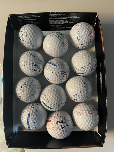 Callaway white supersoft - 12, x