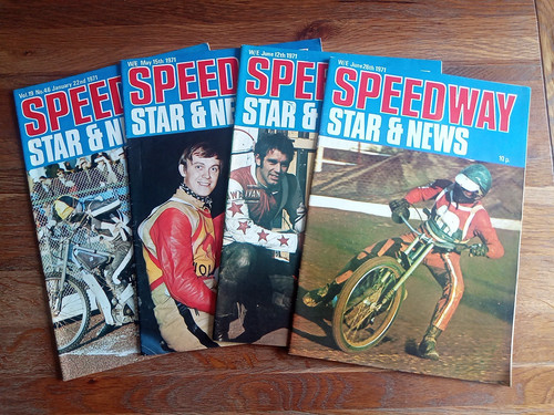 Speedway star magazines - magazines, x4