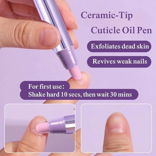 Cuticle oil pen nail - 3-in-1,