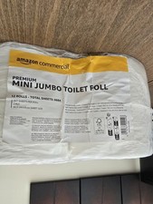 Premium Mini Jumbo Toilet Rolls (for roll dispensers) Pack of 12