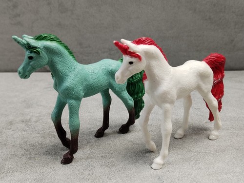 Schleich unicorn foals - 2x,
