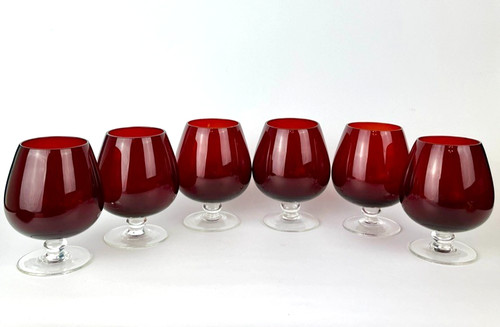 Vintage bohemia ruby red - bohemia,