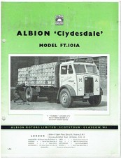 ALBION CLYDESDALE FT101A TRUCK