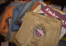 50+ x 78rpm Records Cover Mainly Yorkshire Shops