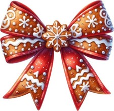 Christmas Coquette Bow Wall