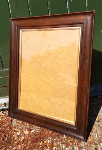 Antique oak wood - , frame