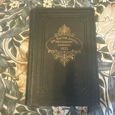 Vintage British Journal Photographic Almanac Hardback 1933 