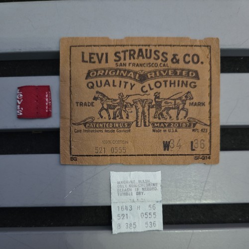 Vintage levi 521 - levi's, red